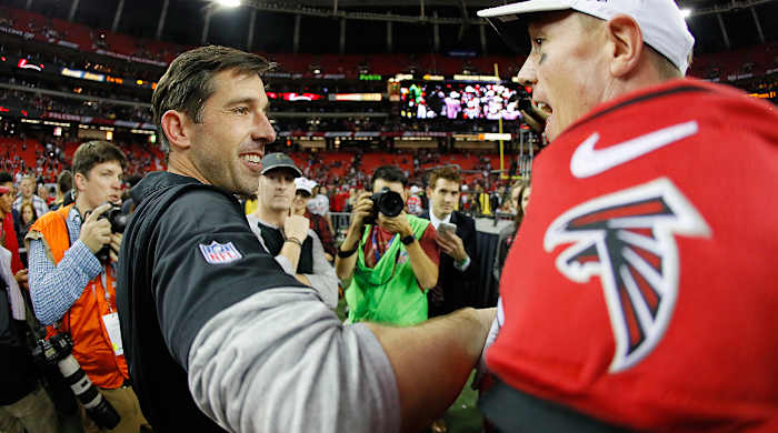 Kyle Shanahan is headed to his first Super Bowl as an assistant coach. He is expected to accept the 49ers’ head coaching job when his season ends.